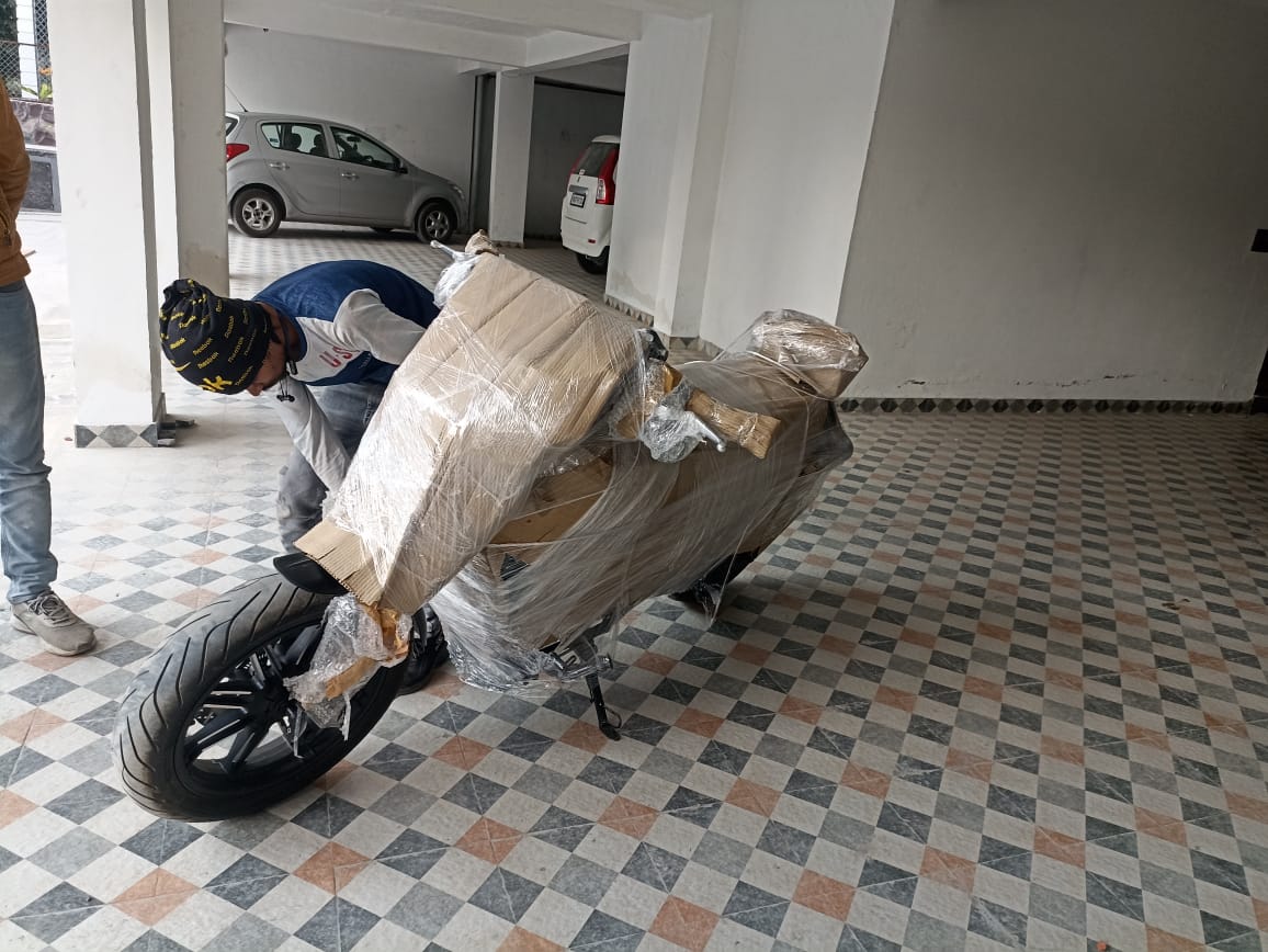 bike transport service by shreeji packers and movers in India