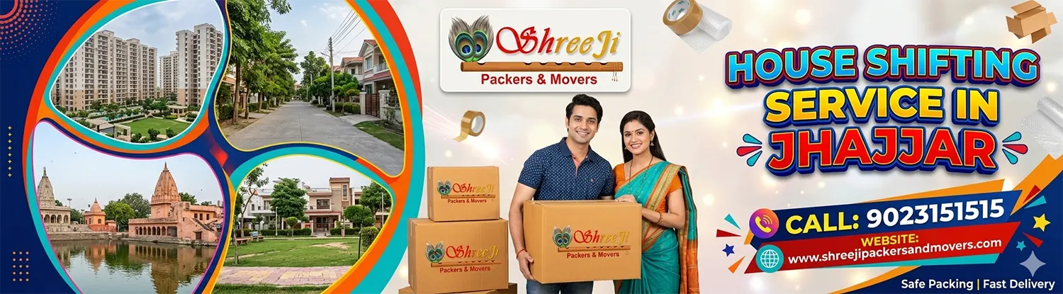 house shifting service in Jhajjar