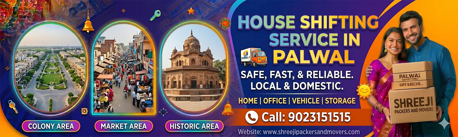 house shifting service in Palwal