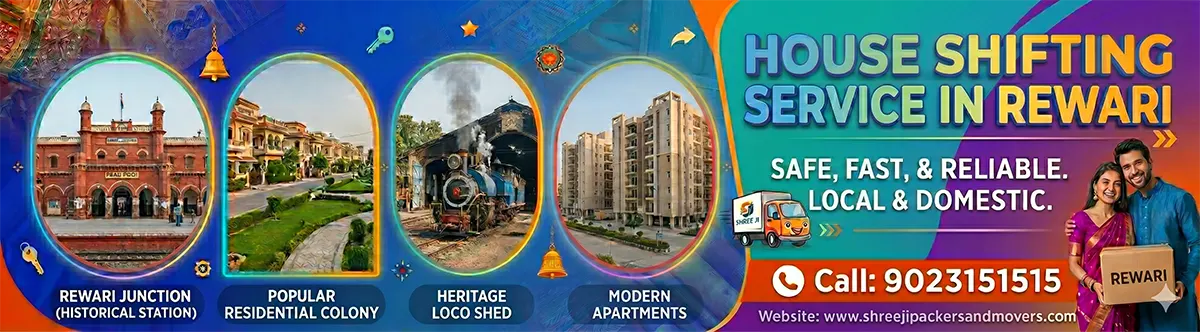 house shifting service in Rewari