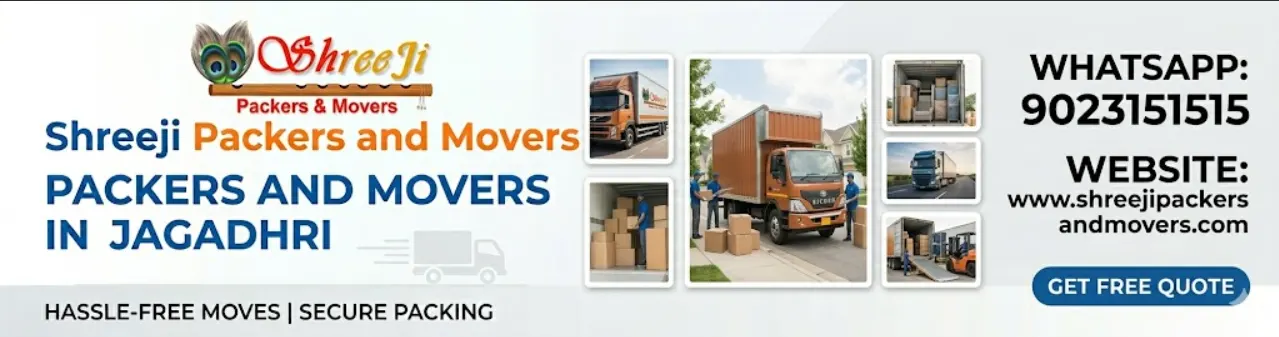 shreeji packers and movers in jagadhri